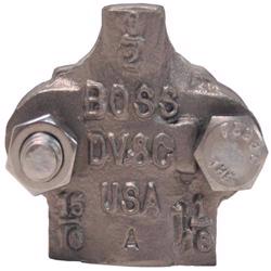 RBU9 Boss™ Clamp 2 Bolt Type, 2 Gripping Fingers